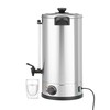 Distributeur a boissons chaudes simple paroi  HENDI    130 tasses en 42 min.  20L  230V/2500W  415x382x H 480mm