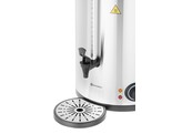Warme dranken ketel dubbelwandig  HENDI    60 kopjes in 40 min.  9L  230V/1500W  340x315x H 430mm