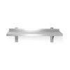 Verstelbare enkele wandplank met 2 beugels  HENDI  800x300x H 600mm