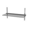 Verstelbare enkele wandplank met 2 beugels  HENDI  1000x300x H 600mm
