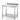 Table murale avec etagere   vissee  profondeur 600 mm  HENDI  Profi Line  800x600x H 850mm