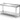 Table murale avec etagere   vissee  profondeur 600 mm  HENDI  Profi Line  1800x600x H 850mm