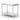 Table centrale avec etagere   vissee  profondeur 600 mm  HENDI  Profi Line  1000x600x H 850mm