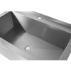 Table avec evier simple   soudee  HENDI  Profi Line  1000x600x H 850mm