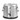 Conteneur isotherme portable   avec robinet  HENDI  Profi Line  15L  Argent   330x H 280mm