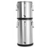 Geisoleerde draagbare container   met kraan  HENDI  Profi Line  20L  Zilver   330x H 360mm