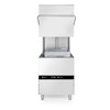 Doorschuifvaatwasser - elektronische bediening  HENDI  Kitchen Line  400V/8600W  750x880x H 1412mm