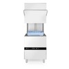 Doorschuifvaatwasser - elektronische bediening  HENDI  Kitchen Line  400V/8600W  750x880x H 1412mm