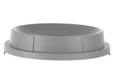 Couvercle avec ouverture pour poubelle ronde  AmerBox  s installe sur 691038  Gris clair   570x H 135mm