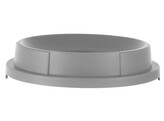 Open deksel voor ronde afvalbak  AmerBox  past op 691403   510x H 120mm