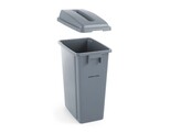 Deksel met opening voor 60L rechthoekige container  HENDI  Lichtgrijs  660x470x H 30mm