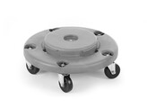 Trolley pour poubelle ronde  AmerBox  s installe sur 691038  Gris clair   455x H 165mm