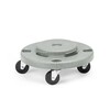 Trolley pour poubelle ronde  AmerBox  s installe sur 691403   400x H 165mm