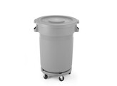 Trolley pour poubelle ronde  AmerBox  s installe sur 691403   400x H 165mm
