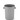 Poubelle ronde  AmerBox  120L  Gris clair   550x H 690mm