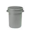 Poubelle ronde  AmerBox  120L  Gris clair   550x H 690mm