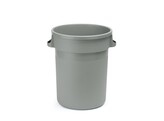 Poubelle ronde  AmerBox  120L  Gris clair   550x H 690mm