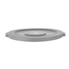 Couvercle pour poubelle ronde  AmerBox  s installe sur 691038  Gris clair   570x H 35mm
