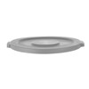 Couvercle pour poubelle ronde  AmerBox  s installe sur 691038  Gris clair   570x H 35mm