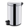 Poubelle a pedale ronde avec bac interieur  HENDI  20L   300x H 440mm