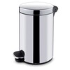 Poubelle a pedale ronde avec bac interieur  HENDI  20L   300x H 440mm