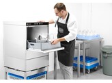 Vaatwasser 50x50 - elektronische bediening  HENDI  Kitchen Line  400V/6600W  570x600x H 830mm