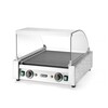 Glazen cover voor worstenroller grill  HENDI  Voor worstenroller grill 7  268506   470x325x H 240mm
