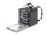 Sac a dos isotherme transport alimentaire  HENDI  75 2L  Noir  410x410x H 480mm