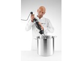 Set   Mixeur plongeur 350 a vitesse variable   fouet   support mural  HENDI  Kitchen Line  Noir  230V/350W  110x324x H 816mm