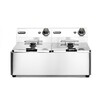 Friteuse Kitchen Line - 2x 6L  HENDI  Kitchen Line  12L  230V/6600W  550x430x H 305mm
