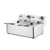 Friteuse Kitchen Line - 2x 6L  HENDI  Kitchen Line  12L  230V/6600W  550x430x H 305mm