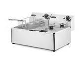 Friteuse Kitchen Line - 2x 6L  HENDI  Kitchen Line  12L  230V/6600W  550x430x H 305mm