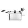 Friteuse Kitchen Line - 2x 6L  HENDI  Kitchen Line  12L  230V/6600W  550x430x H 305mm