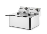 Friteuse 2 x 4L  HENDI  Kitchen Line  8L  230V/6000W  470x380x H 315mm
