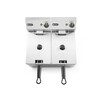 Friteuse 2 x 4L  HENDI  Kitchen Line  8L  230V/6000W  470x380x H 315mm