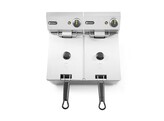 Friteuse 2 x 4L  HENDI  Kitchen Line  8L  230V/6000W  470x380x H 315mm