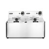 Friteuse Kitchen Line - 2x 8L  HENDI  Kitchen Line  16L  230V/7000W  542x430x H 351mm