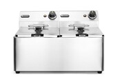 Friteuse Kitchen Line - 2x 8L  HENDI  Kitchen Line  16L  230V/7000W  542x430x H 351mm