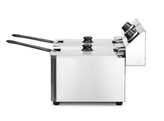 Friteuse Kitchen Line - 2x 8L  HENDI  Kitchen Line  16L  230V/7000W  542x430x H 351mm