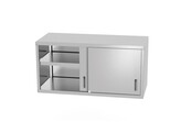Armoire murale   soudee  avec portes coulissantes  HENDI  Profi Line  800x300x H 600mm