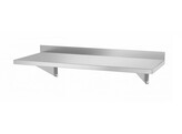 Etagere murale avec 2 supports  HENDI  800x300x H 250mm