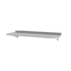 Etagere murale avec 2 supports  HENDI  800x300x H 250mm