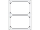 Traysealer matrix  HENDI  2x container 178x113 mm