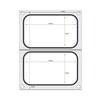 Traysealer matrix  HENDI  2x container 178x113 mm