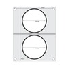 Traysealer matrix  HENDI  2x soepcontainer o115 mm