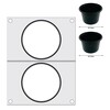 Traysealer matrix  HENDI  2x soepcontainer o115 mm