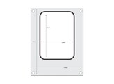 Traysealer matrix  HENDI  container 187x137 mm