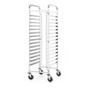 Chariot porte-plateaux   HENDI  Kitchen Line  Argent  470x620x H 1735mm