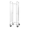 Chariot porte-plateaux   HENDI  Kitchen Line  Argent  470x620x H 1735mm