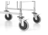 Chariot porte-plateaux   HENDI  Kitchen Line  Argent  470x620x H 1735mm